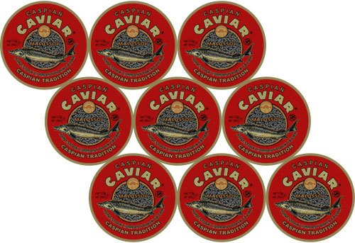 Sevruga Kaviar Malossol 1017g