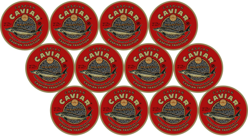 Sevruga Kaviar Malossol 1356g